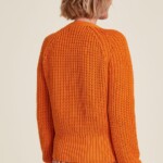 Strickjacke Kuschelig dark peach von Tranquillo