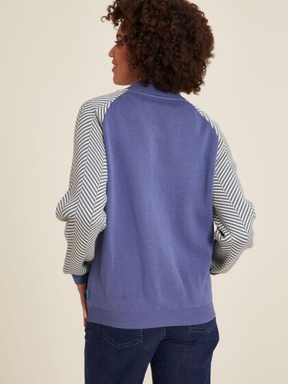 Strickjacke Locker indigo von Tranquillo