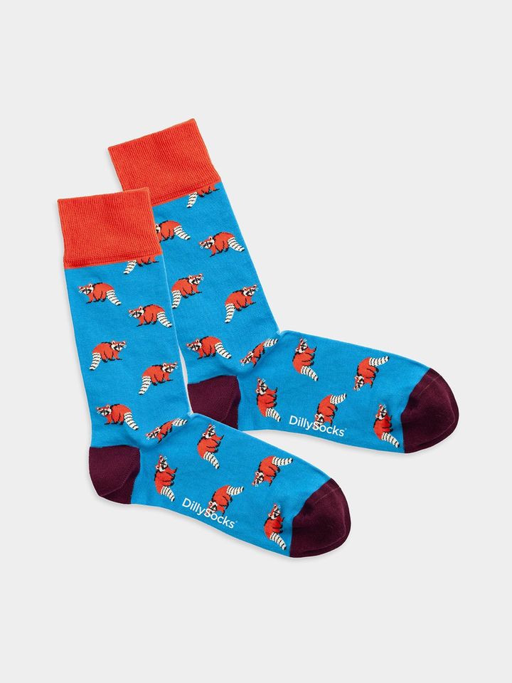 Socken Look Racoon multi von DillySocks