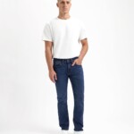 Jeans Nick Straight basic blue von Kuyichi