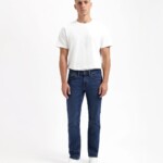 Jeans Nick Straight basic blue von Kuyichi