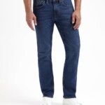 Jeans Nick Straight basic blue von Kuyichi