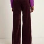 Hose Marlene Kord brown bordeaux von Lanius