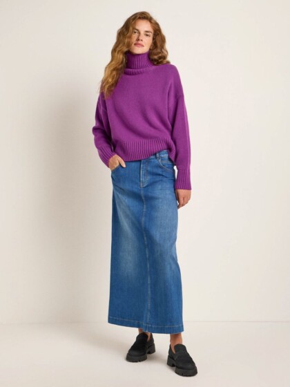 Pullover Oversized violet von Lanius