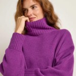 Pullover Oversized violet von Lanius