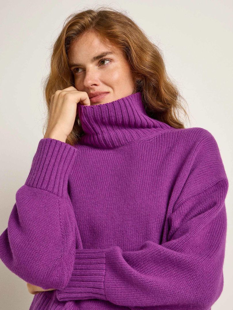 Pullover Oversized violet von Lanius