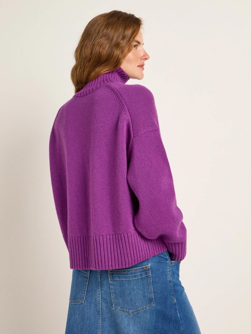 Pullover Oversized violet von Lanius