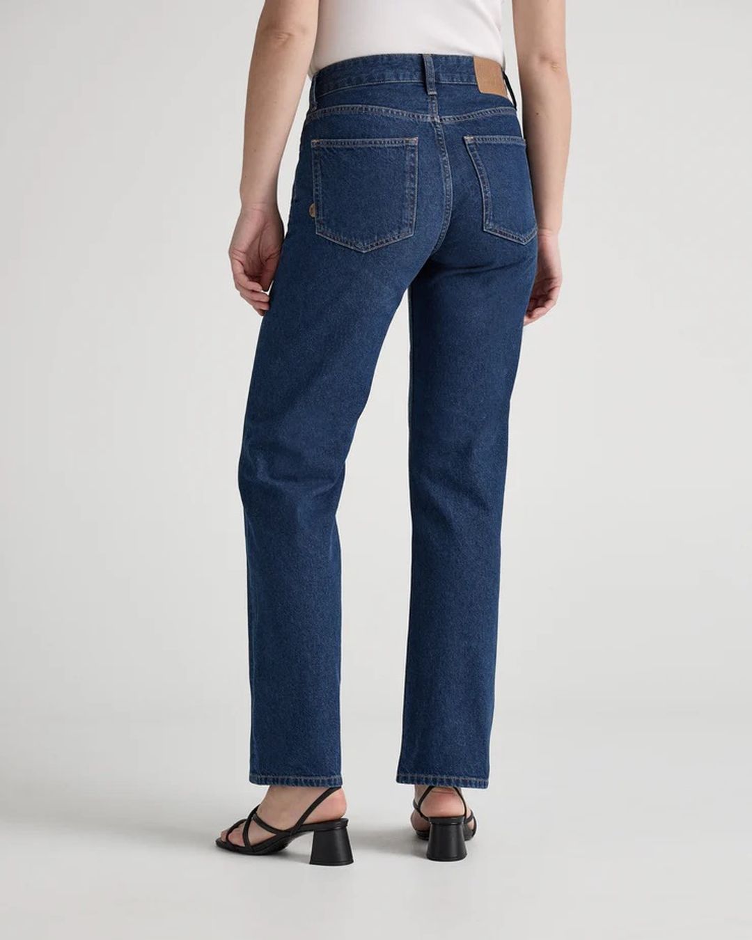 Jeans Jamie Mid Loose stone indigo von MUD Jeans