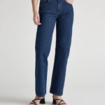 Jeans Jamie Mid Loose stone indigo von MUD Jeans