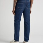 Jeans John Mid Straight stone indigo von MUD Jeans