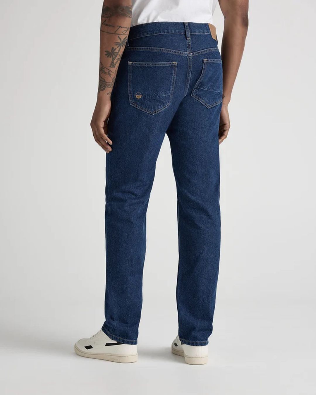 Jeans John Mid Straight stone indigo von MUD Jeans