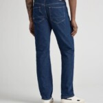 Jeans John Mid Straight stone indigo von MUD Jeans