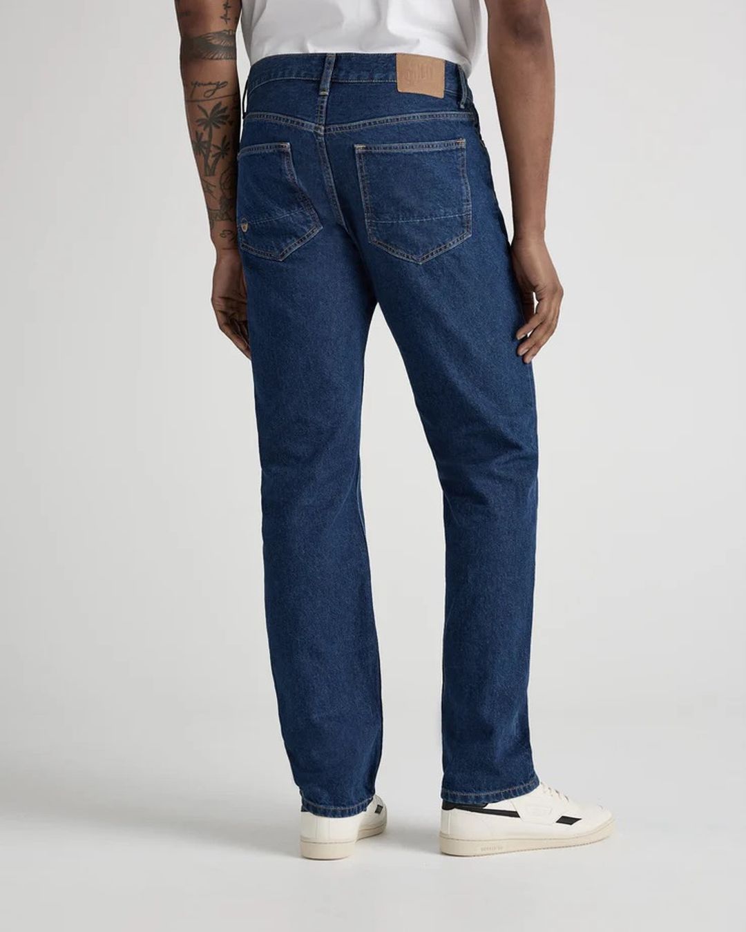 Jeans John Mid Straight stone indigo von MUD Jeans