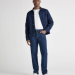 Jeans John Mid Straight stone indigo von MUD Jeans