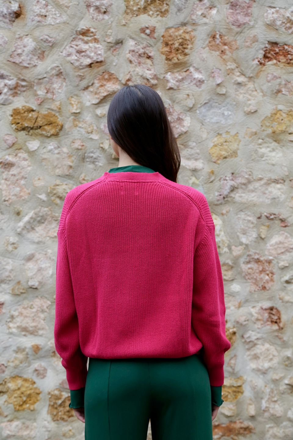 Cardigan Loa magenta von Suite13 LAB