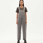 Latzhose Luz Corduroy grey von Thinking MU