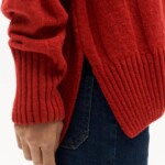 Strickpullover Carol red von Thinking MU