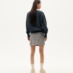 Sweatshirt Bonnie Grafito Love grey von Thinking MU