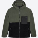 Fleecejacke Sedum dark khaki von recolution