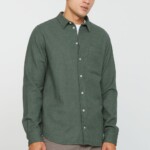 Hemd Bamboo deep green von recolution