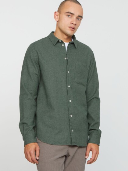 Hemd Bamboo deep green von recolution