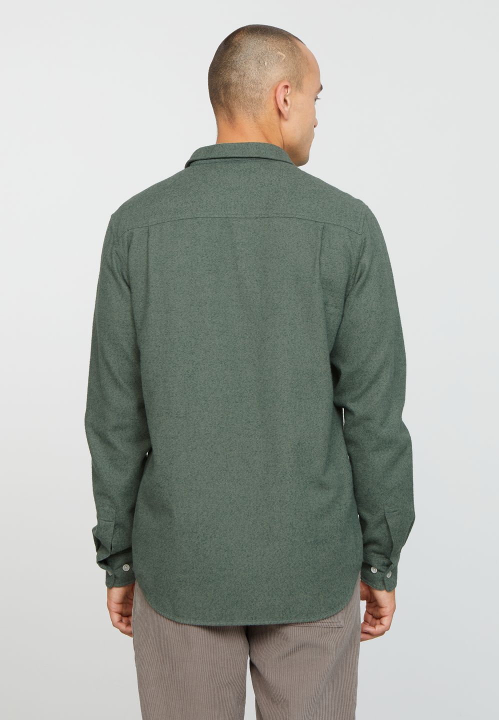 Hemd Bamboo deep green von recolution