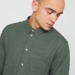 Hemd Bamboo deep green von recolution