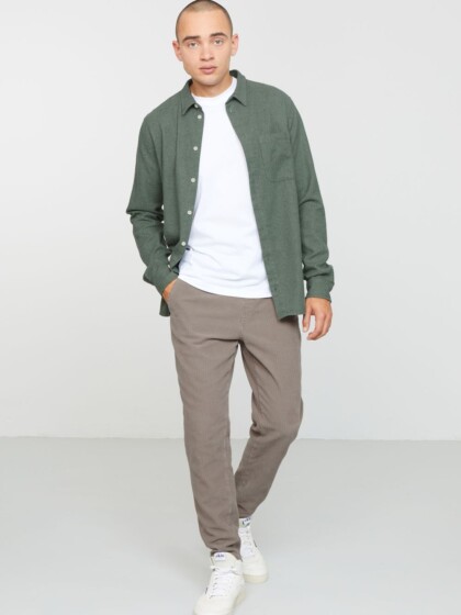 Hemd Bamboo deep green von recolution