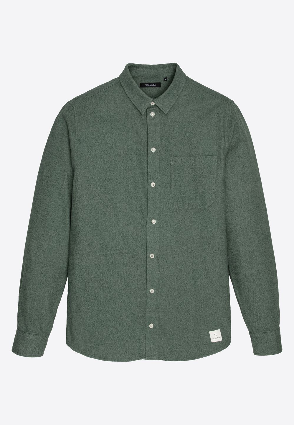 Hemd Bamboo deep green von recolution