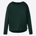 Longsleeve Fuchsia dark green von recolution