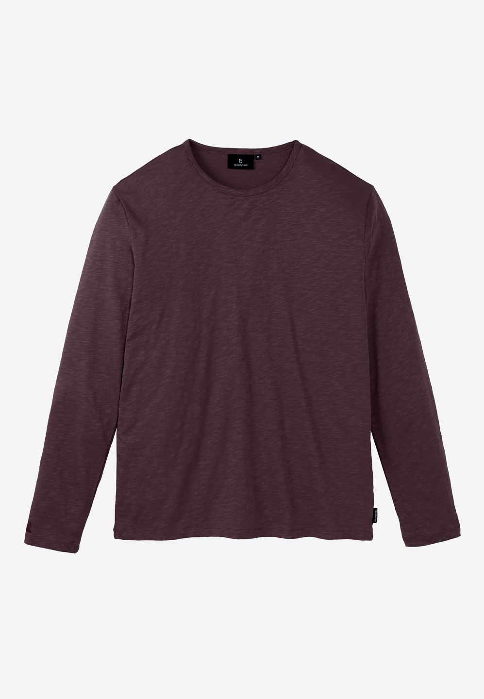 Longsleeve Maca dark plum von recolution