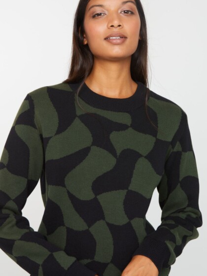 Pullover Pistiabold deep green von recolution