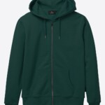 Sweatjacke Birch deep green von recolution