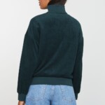 Sweatshirt Hosta deep lake blue von recolution