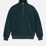 Sweatshirt Hosta deep lake blue von recolution