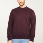 Sweatshirt Tamarillo dark plum von recolution