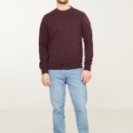 Sweatshirt Tamarillo dark plum von recolution