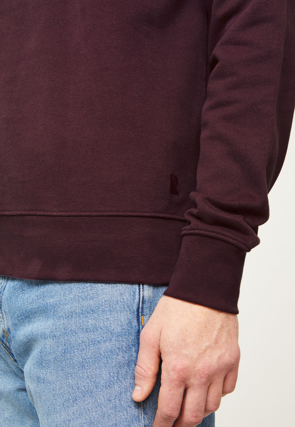 Sweatshirt Tamarillo dark plum von recolution