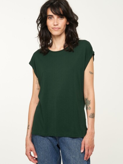 T-Shirt Mithila dark green von recolution