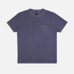 T-Shirt Garza Pigment Dyed blue von trendsplant