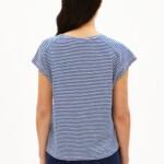 T-Shirt Oneliaa Lovely Stripes oatmilk-lapis blue von Armedangels