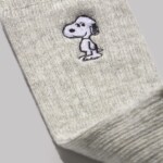 Socken Peanuts Snoopy cream von Brava Fabrics