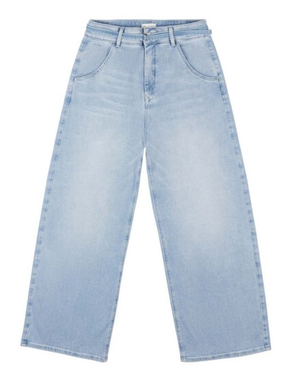 Jeans Blink Wide Barrel Soft Denim - Classic light blue von DAWN