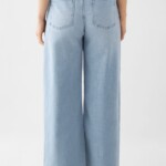 Jeans Blink Wide Barrel Soft Denim - Classic light blue von DAWN