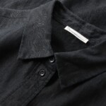 Bluse Loose Linen black jet von KnowledgeCotton Apparel