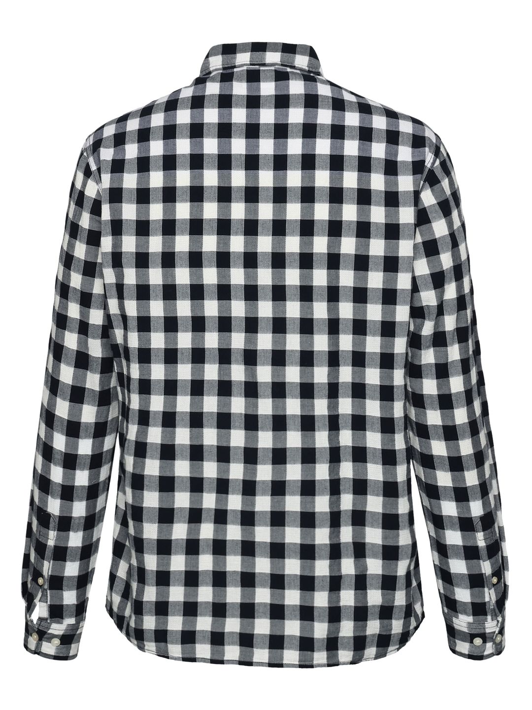 Hemd Regular Checked blue check von KnowledgeCotton Apparel