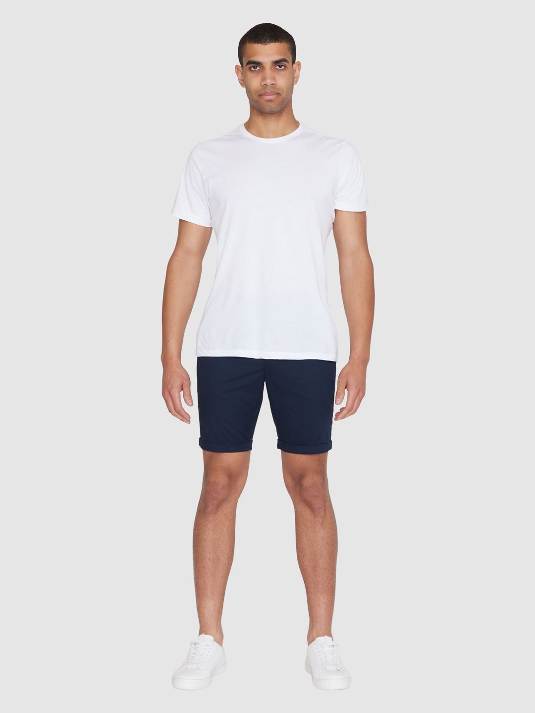 Shorts Chuck Regular Chino Poplin total eclipse von KnowledgeCotton Apparel