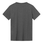 T-Shirt Agnar Basic dark grey melange von KnowledgeCotton Apparel