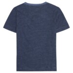 T-Shirt V-neck Slub navy von KnowledgeCotton Apparel