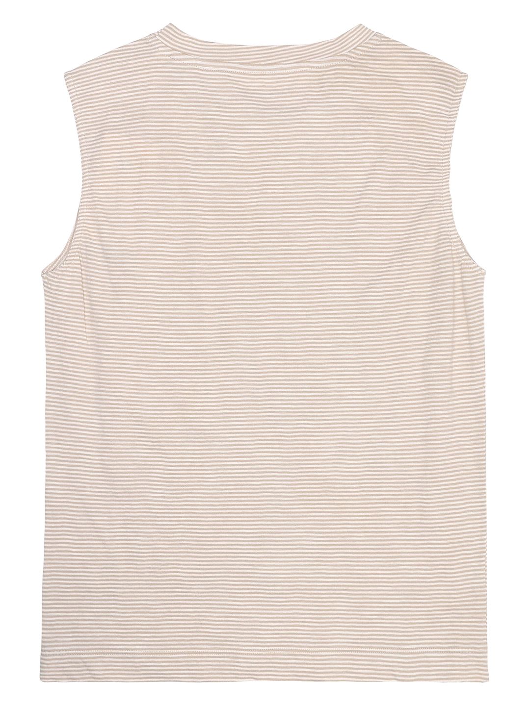 Tanktop Slub creme stripe von KnowledgeCotton Apparel